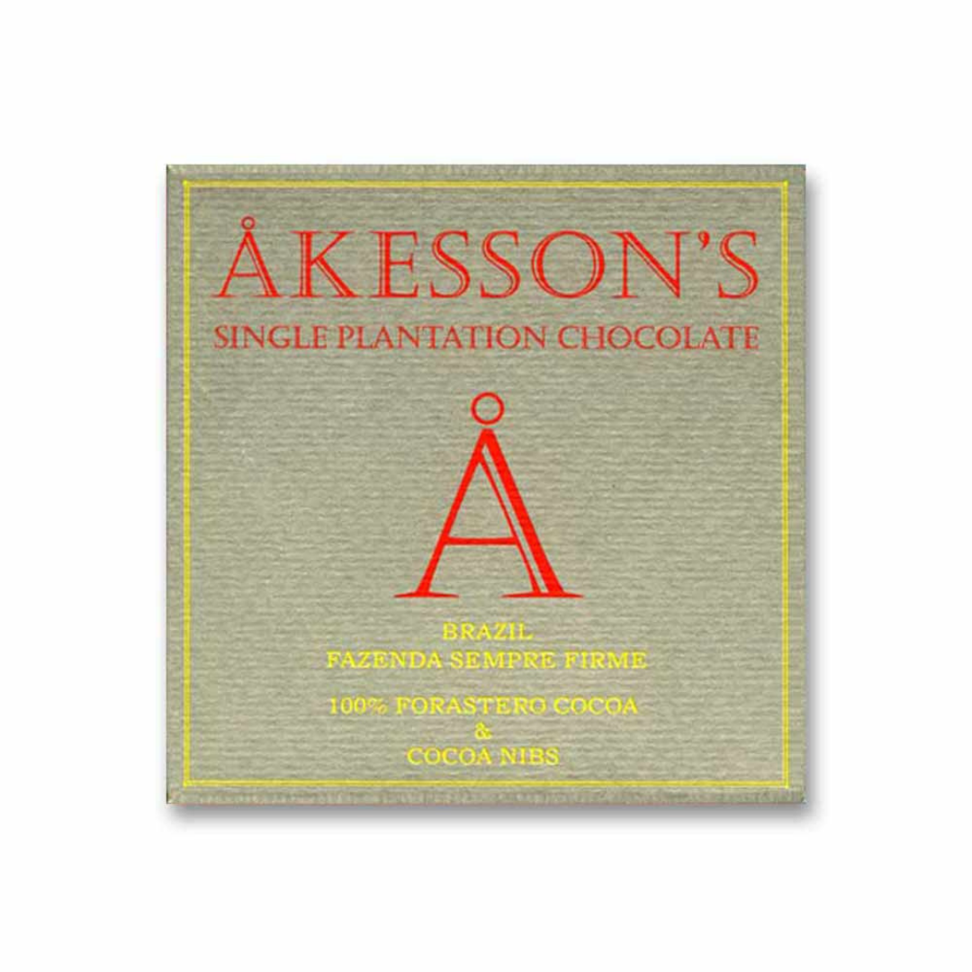 Akesson's Brazil Forastero Cocoa Nibs 100%